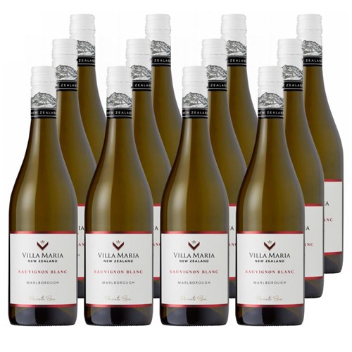 Case of 12 Villa Maria Private Bin Sauvignon Blanc 75cl White Wine